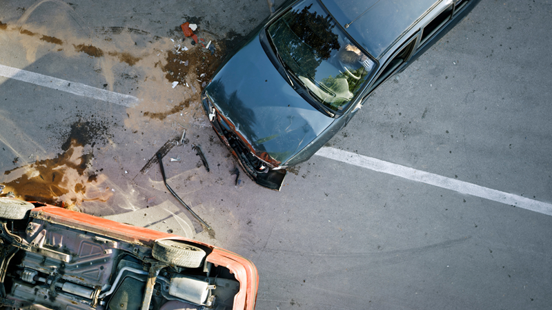 Man Injured in Two-Vehicle Collision at 526 E 6th St