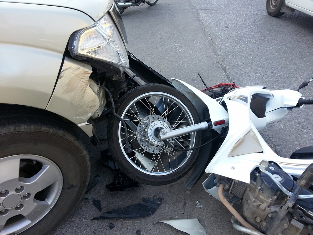 Motorcycle Rider Injured in Crash at Bradhurst Ave & W 147th St