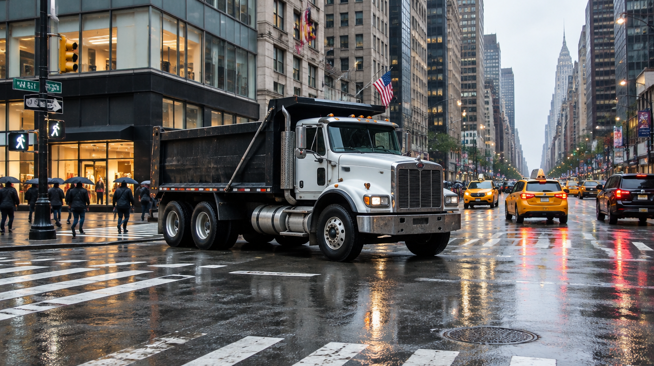 Manhattan, NY – Cyclist Killed After Collision With Dump Truck on West 34th Street near Seventh Avenue in Midtown