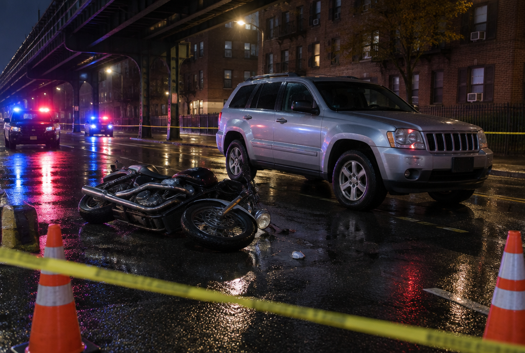 Bronx, NY – Motorcyclist Killed After Collision With SUV on Broadway near West 261st Street in Riverdale